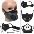 Kids Facemask Pm2.5 Anti Pollution Dust Sport Breathing Valve Facemask